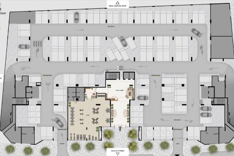 Apartmen di Jebel Ali, Dubai, UAE 1 bilik tidur, 79.7 meter persegi № 699680 - foto 5