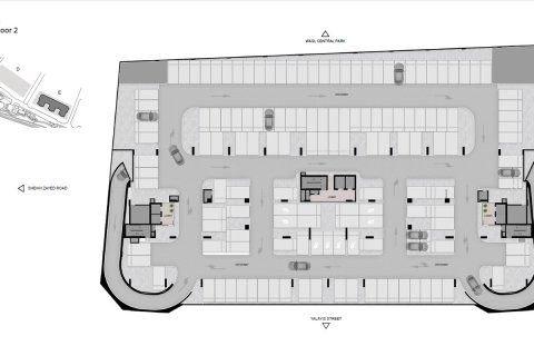 Apartmen di Jebel Ali, Dubai, UAE 1 bilik tidur, 79.7 meter persegi № 699680 - foto 3