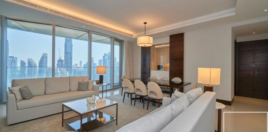 Apartament në Downtown Dubai (Downtown Burj Dubai), Dubai, Emiratet e Bashkuara Arabe 3 dhoma gjumi, 188 m2. № 635458