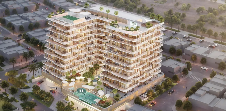 Apartament w Dubai, ZEA 2 sypialnie, 111 mkw. nr 686567