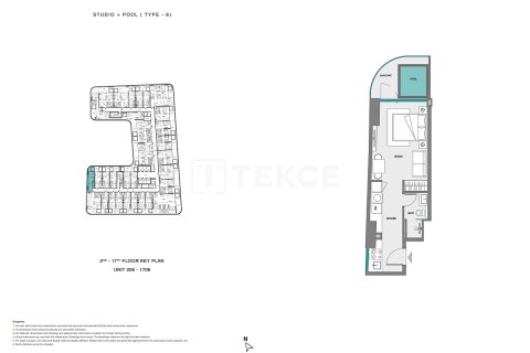 Appartement à vendre à  Dubai Land, Dubai, EAU 1 chambre, 78 m2 № 660643 - photo 18