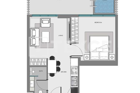 Huoneisto Arjan, Dubai, Arabiemiraatit 1 makuuhuone, 61 m2 № 660641 - kuva 15