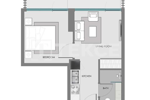 Huoneisto Arjan, Dubai, Arabiemiraatit 1 makuuhuone, 61 m2 № 660641 - kuva 20