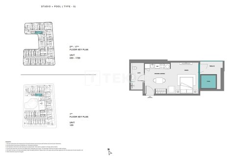 Appartement à vendre à  Dubai Land, Dubai, EAU 2 chambres, 120 m2 № 660644 - photo 17