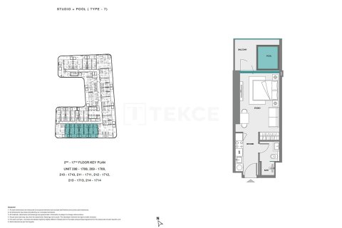 Appartement à vendre à  Dubai Land, Dubai, EAU 2 chambres, 120 m2 № 660644 - photo 12