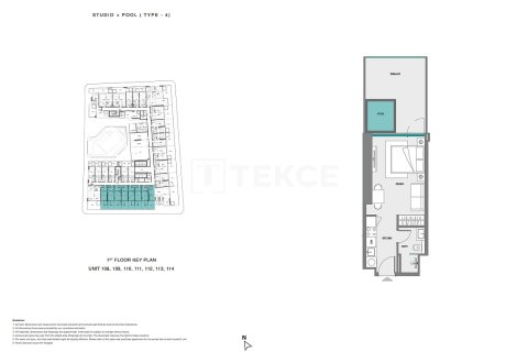 Appartement à vendre à  Dubai Land, Dubai, EAU 2 chambres, 120 m2 № 660644 - photo 16
