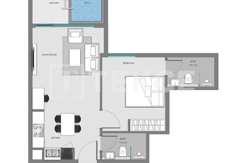 Appartement à vendre à  Arjan, Dubai, EAU 2 chambres, 122 m2 № 660642 - photo 19