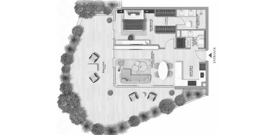 Apartment in Gate Eleven in Meydan, Dubai, UAE 1 bedroom, 123.44 sq.m. № 720723