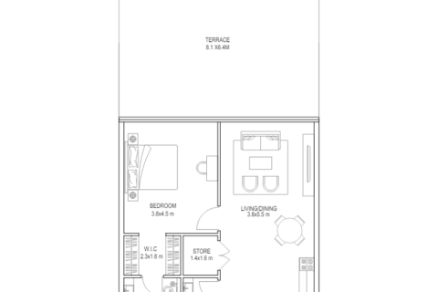 Apartamento para venda em Dubai Sports City, Dubai, EAU 1 quarto, 45 m2 № 690274 - foto 5