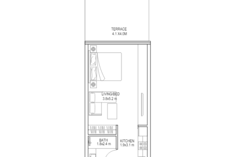 Apartamento para venda em Dubai Sports City, Dubai, EAU 1 quarto, 45 m2 № 690274 - foto 8