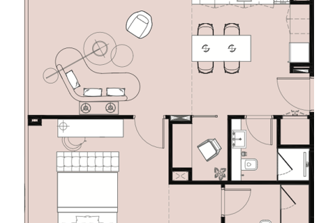 Wohnung zum Verkauf in Dubai, VAE 1 Schlafzimmer, 88 m2 Nr. 690159 - Foto 6