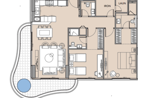 Appartement te koop in Dubai, VAE 1 slaapkamer, nr 690160 - foto 6