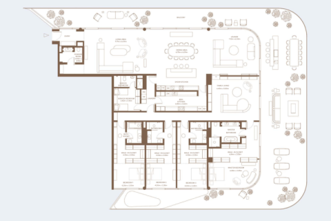 Apartament de vânzare în Dubai Harbour, Dubai, EAU 1 dormitor, 765 mp.  №690132 - poză 9