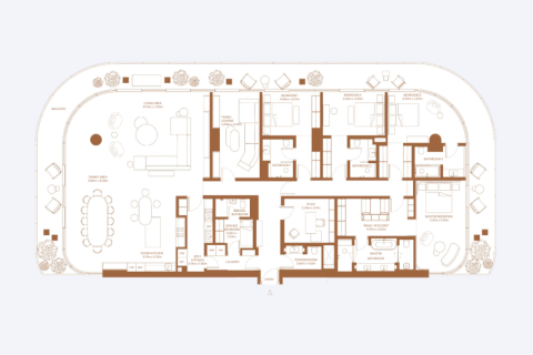Apartament de vânzare în Dubai Harbour, Dubai, EAU 1 dormitor, 765 mp.  №690132 - poză 8