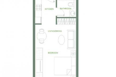 Apartment in Al Jaddaf, Dubai, UAE 1 room, 35 sq.m. № 637005 - photo 10