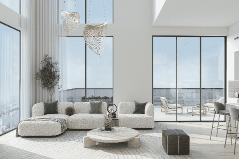 Lägenhet till försäljning i Dubai Studio City, Dubai, UAE 2 sovrum, 200 kvm Nr. 701192 - fotografi 5