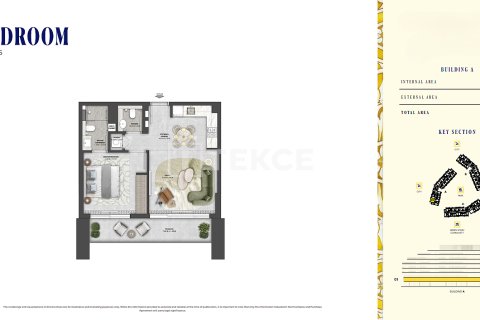 Wohnung zum Verkauf in City of Arabia, Dubai, VAE 1 Schlafzimmer, 71 m2 Nr. 730776 - Foto 30