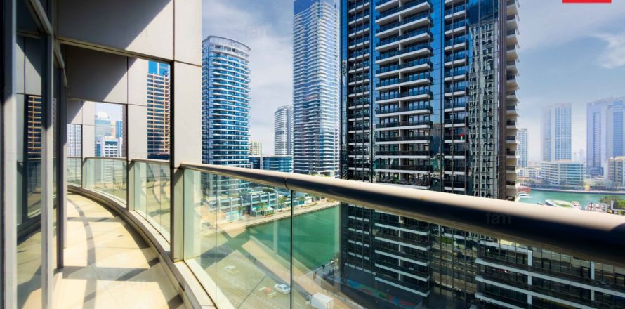 Apartmen di Dubai Marina, UAE 3 bilik tidur, 123.3 meter persegi № 722141