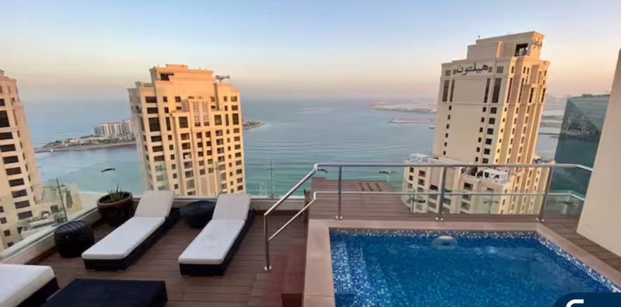 Apartament në Jumeirah Beach Residence, Dubai, Emiratet e Bashkuara Arabe 2 dhoma gjumi, 275 m2. № 685151