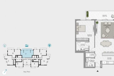 Apartment in LA VIE in Jumeirah Beach Residence, Dubai, UAE 3 bedrooms, 192 sq.m. № 637110 - photo 5
