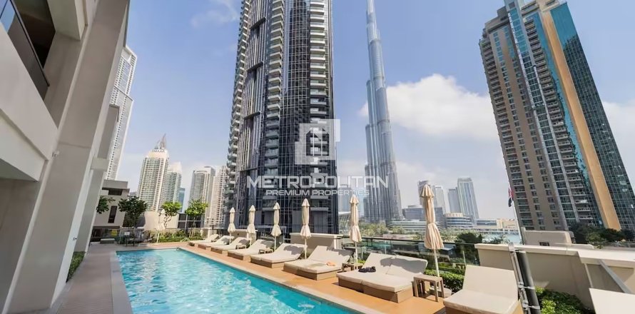 آپارتمان در Downtown Dubai (Downtown Burj Dubai)، Dubai ، امارات متحده عربی 1 خوابه ، 61 متر مربع.  شماره 664808