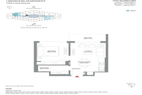 Apartman u Dubai, UAE 1 spavaća soba, 47 m2 Br. 696255 - fotografija 10