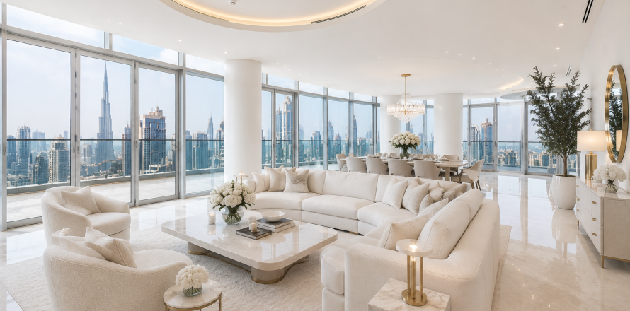Attico a Downtown Dubai (Downtown Burj Dubai), Dubai, EAU 4 camere da letto, 524 mq. № 734501