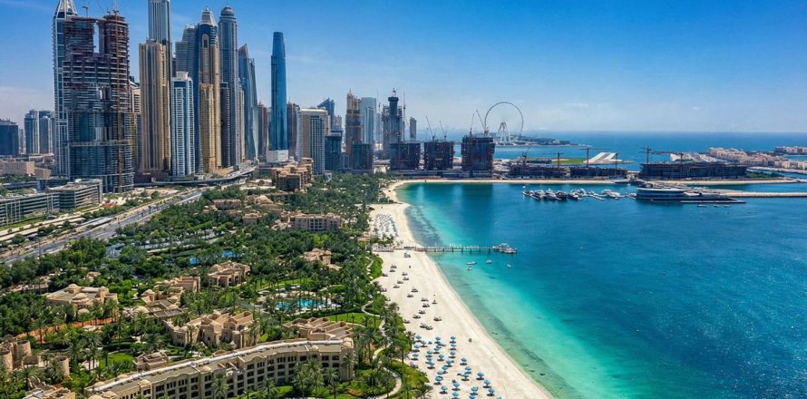 Apartament w Palm Jumeirah, Dubai, ZEA 3 sypialnie, 185.2 mkw. nr 645041