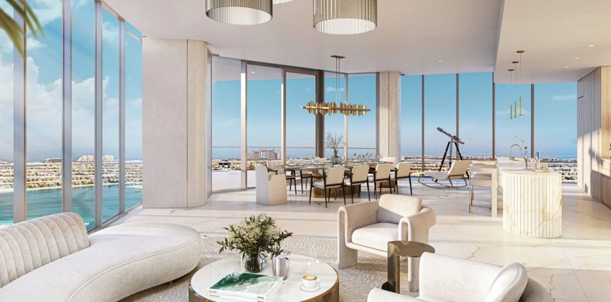 آپارتمان در Palm Jumeirah، Dubai ، امارات متحده عربی 3 خوابه ، 185.2 متر مربع.  شماره 645041