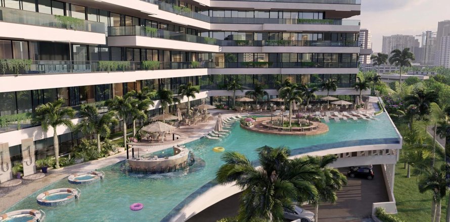 Apartemen di Al Barsha, Dubai, UEA 1 kamar tidur, 72 m2 nomor 739640