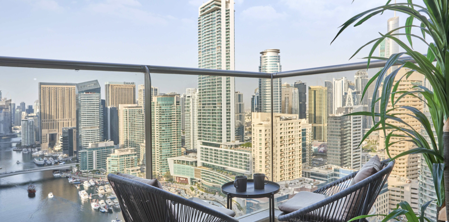 Apartament în Dubai Marina, Dubai, EAU 1 dormitor, 80 mp.  №698803
