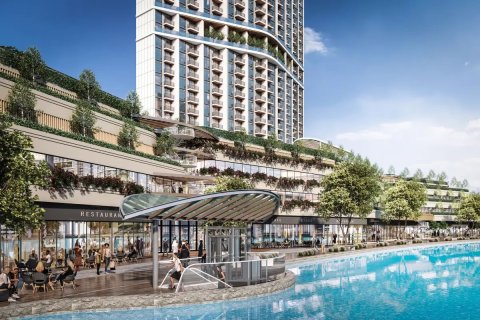 Apartemen di Dubai, UEA 1 kamar tidur, 46 m2 nomor 727219 - foto 6