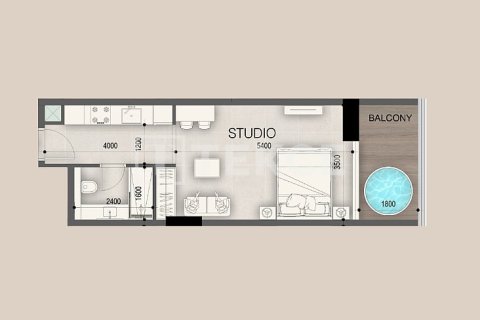 Appartement te koop in Jebel Ali, Dubai, VAE 1 kamer, 52 vr.m., nr 730829 - foto 15