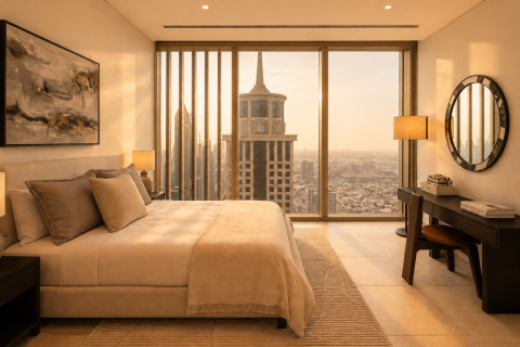 Huoneisto Sheikh Zayed Road, Dubai, Arabiemiraatit 3 makuuhuonetta, 210.98 m2 № 749729 - kuva 6