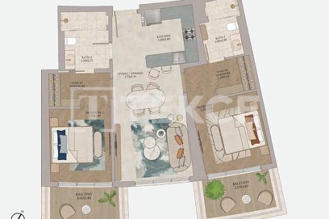 Wohnung zum Verkauf in Dubai, VAE 2 Schlafzimmer, 98 m2 Nr. 703403 - Foto 15