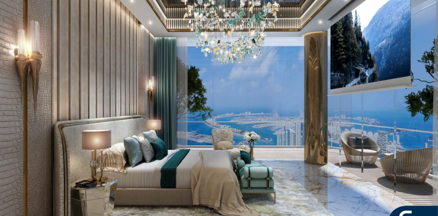 Dubai Harbour, Dubai, BAE’de daire 1 yatak odası, 77 m&sup2; No 698353