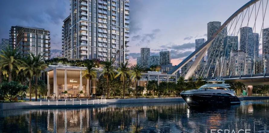 Byt v Dubai Creek Harbour (The Lagoons), Dubai, SAE 1 ložnice, 62 m² Č.: 649431