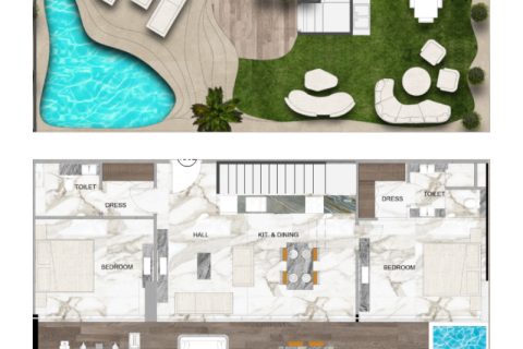 Appartement te koop in Jumeirah Village Circle, Dubai, VAE 2 slaapkamers, 162 vr.m., nr 690112 - foto 6