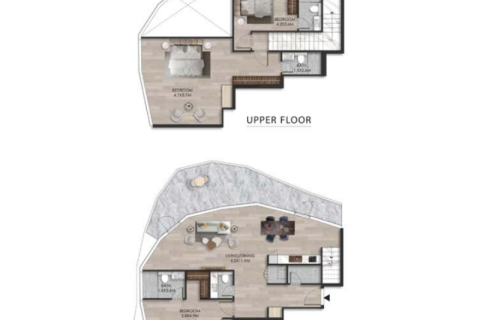 Apartman u Al Marjan Island, Ras Al Khaimah, UAE 1 soba, 81 m2 Br. 690116 - fotografija 7