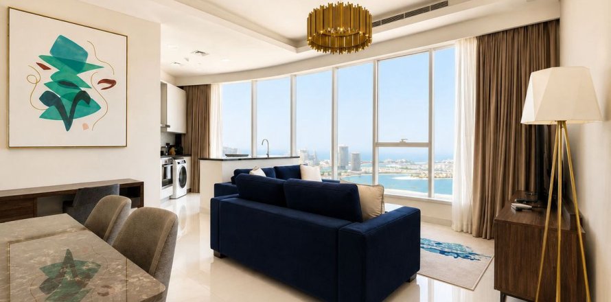 Dubai Media City, Dubai, संयुक्त अरब अमीरात में अपार्टमेंट, 2 बेडरूम, 146.6 वर्ग मीटर, संख्या 760275