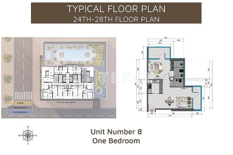 Byt v Jumeirah Village Triangle, Dubai, SAE 1 pokoj, 35 m² Č.: 735999 - fotografie 14