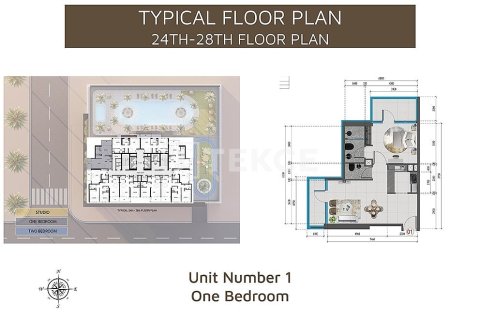 Byt v Jumeirah Village Triangle, Dubai, SAE 1 pokoj, 35 m² Č.: 735999 - fotografie 17
