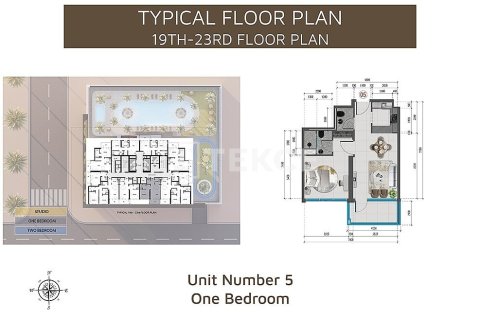 Byt v Jumeirah Village Triangle, Dubai, SAE 1 pokoj, 35 m² Č.: 735999 - fotografie 16