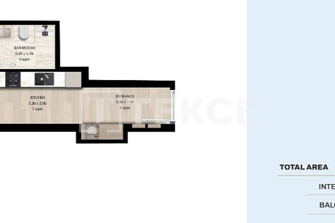Apartament de vânzare în Abu Dhabi, EAU 3 dormitoare, 175 mp.  №735998 - poză 15