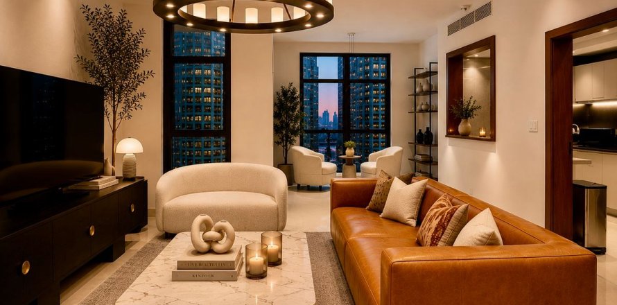 Korter asukohaga Downtown Dubai (Downtown Burj Dubai), AÜE: 2 magamistoaga, 154.2 m² Nr 726387
