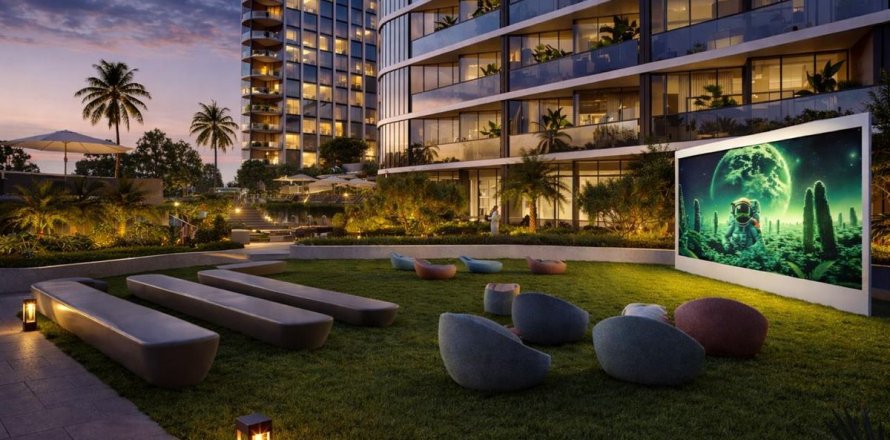 Apartemen di Dubai, UEA 1 kamar tidur, 87.7 m2 nomor 689188