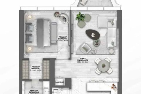 Appartamento in vendita a Palm Jumeirah, Dubai, EAU 1 camera da letto, 91 mq. № 740338 - foto 11