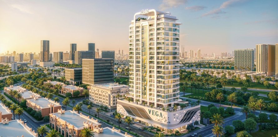 Apartemen di Dubai Sports City, UEA 1 kamar tidur, 69 m2 nomor 631031