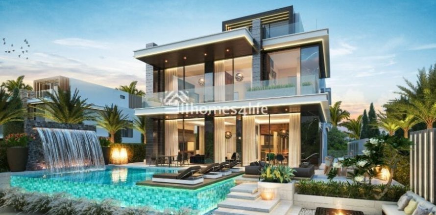 Vila di The World Islands, Dubai, UEA 6 kamar tidur, 732 m2 nomor 687988