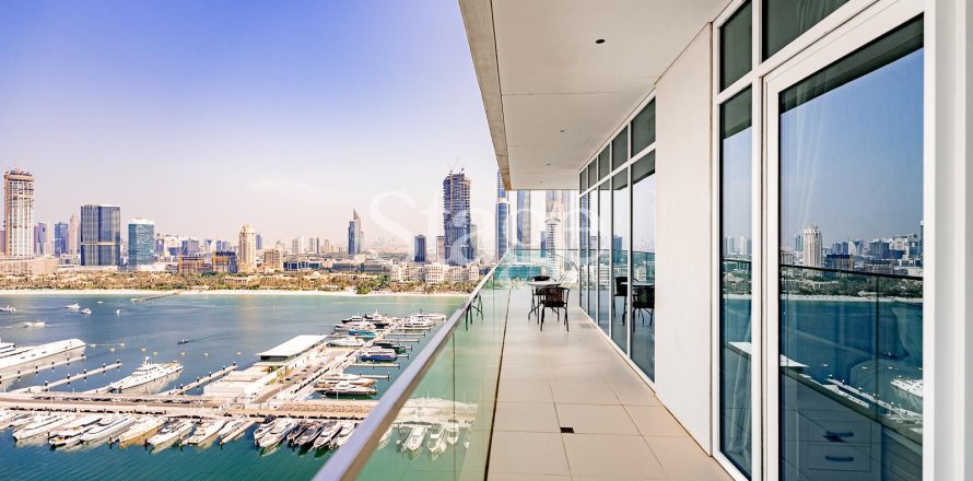 Пәтер Dubai Harbour, Дубай, БАӘ-да 3 жатын бөлмелер, 195 м² № 650522